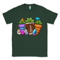 Sports Green Football Easter sports carrots Classic Tee - OliviaCreatesArt