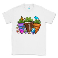 White Football Easter sports carrots Classic Tee - OliviaCreatesArt