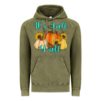 Vintage Olive it's fall y'all Vintage Hoodie - Artiststas