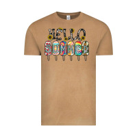 Vintage Camel name vibrant summer greeting with popsicles Vintage Tee - CowhideDigitalArt