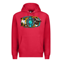Cardinal Moo Mothers Premium Hoodie - Jasminsmagicworld