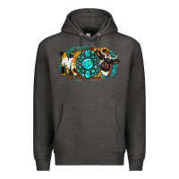 Charcoal Heather Moo Mothers Premium Hoodie - Jasminsmagicworld