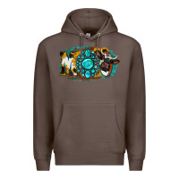 Coffee Moo Mothers Premium Hoodie - Jasminsmagicworld