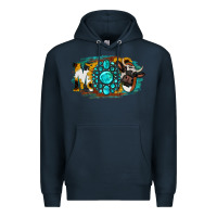 Navy Moo Mothers Premium Hoodie - Jasminsmagicworld
