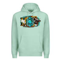 Seafoam Moo Mothers Premium Hoodie - Jasminsmagicworld
