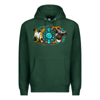Sports Green Moo Mothers Premium Hoodie - Jasminsmagicworld