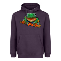 Plum frog Heavyweight Hoodie - Jasminsmagicworld