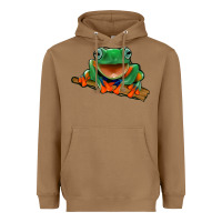 Toasted Coconut frog Heavyweight Hoodie - Jasminsmagicworld