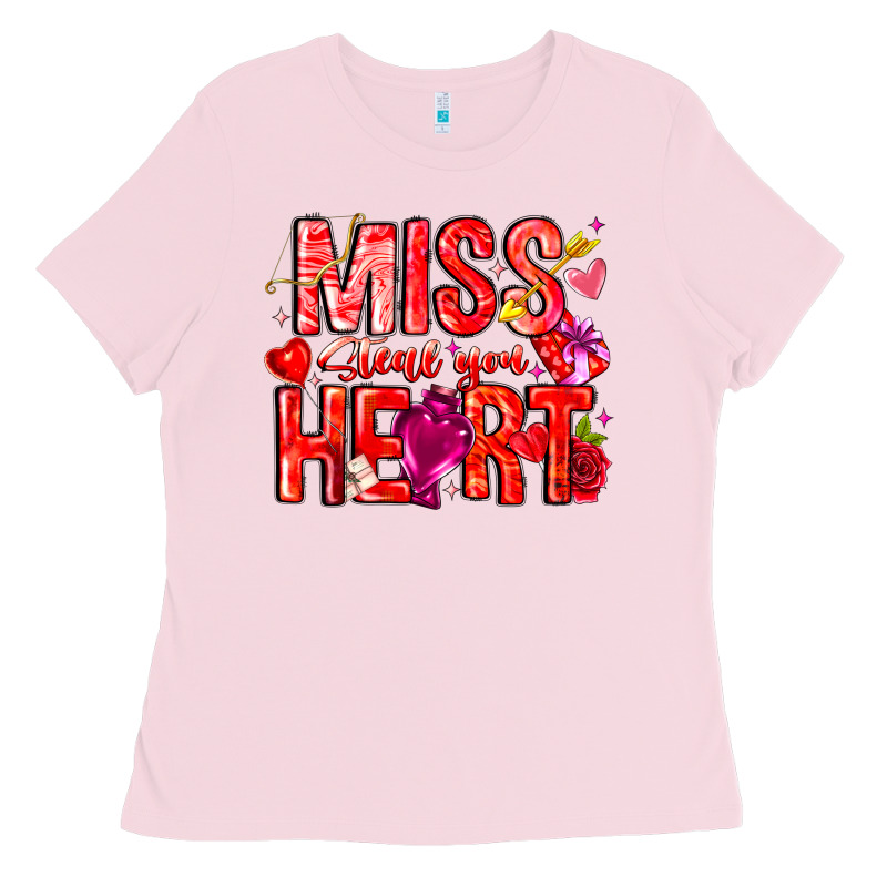 Mis Steal Your Heart Ladies Tee by CowhideDigitalArt | Teevron