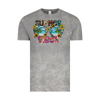 Cloud Rock Summer Vibes Vintage Tee - CowhideDigitalArt