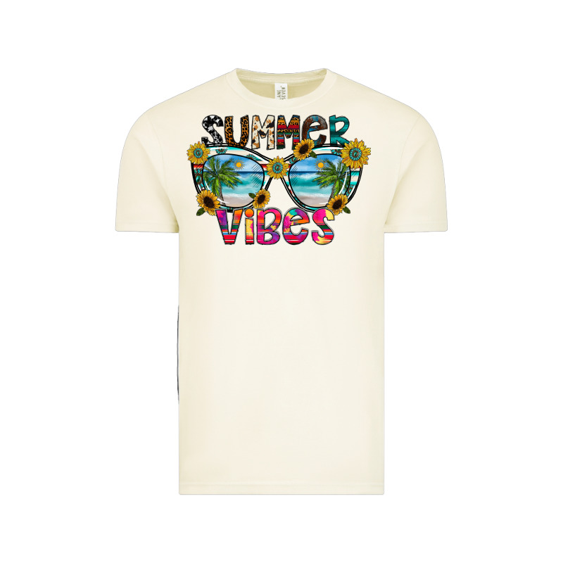 Summer Vibes Vintage Tee by CowhideDigitalArt | Teevron