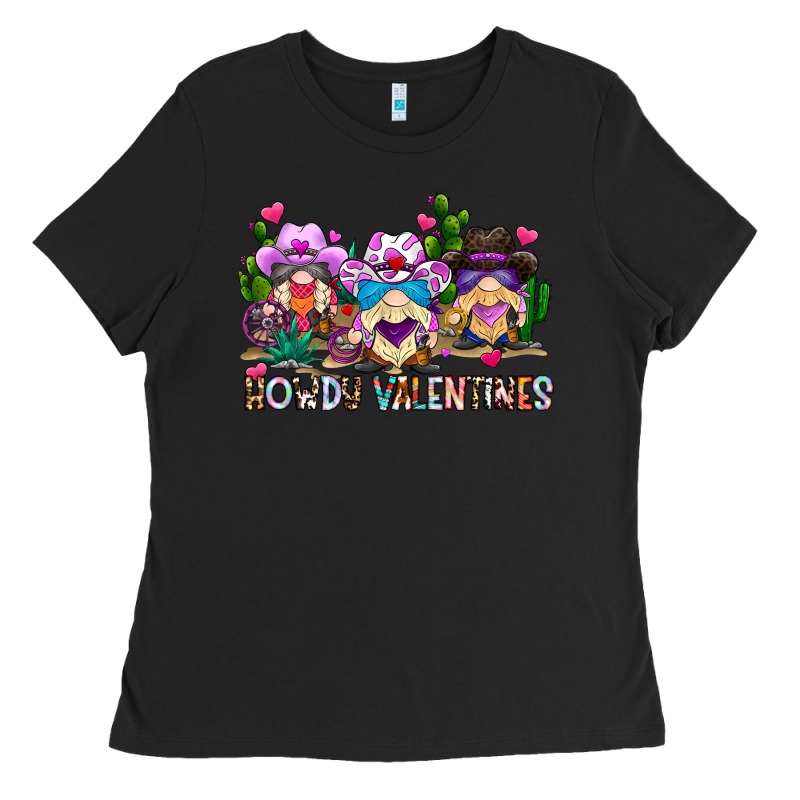 Howdy Valentines Ladies Tee by CowhideDigitalArt | Teevron