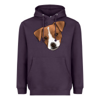 Plum Jack Russel Heavyweight Hoodie - Jasminsmagicworld