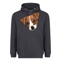 Smoke Jack Russel Heavyweight Hoodie - Jasminsmagicworld