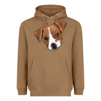 Toasted Coconut Jack Russel Heavyweight Hoodie - Jasminsmagicworld