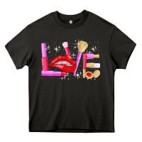 Asphalt makeup artist t  shirt makeup artist love cosmetician fashion t  shirt Heavy Core Tee - linhVisuals