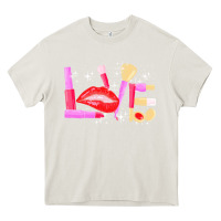 Cream makeup artist t  shirt makeup artist love cosmetician fashion t  shirt Heavy Core Tee - linhVisuals