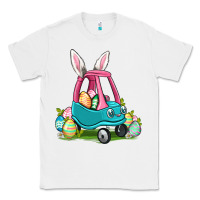 White Easter toddler car Classic Tee - OliviaCreatesArt