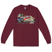 Burgundy mom of both Long Sleeve Tee - SublimationCraftShop