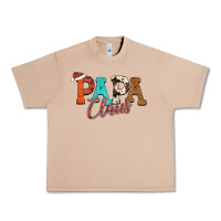 Burro Papa Claus Urban Heavy Tee - CowhideDigitalArt