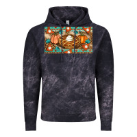 Cloud Black pumpkin pie Vintage Hoodie - Artiststas