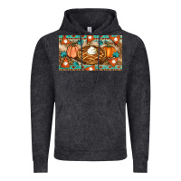 Vintage Black pumpkin pie Vintage Hoodie - Artiststas
