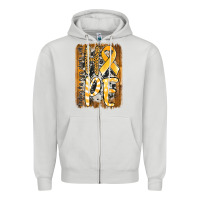 Dove Grey finding the cure starts with hope childhood cancer awareness  with bac Zipper Hoodie - Jasminsmagicworld
