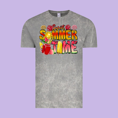 Sweet Summer Time Vintage Tee Designed By Cowhidedigitalart