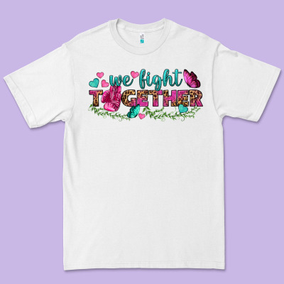 We Fight Together Premium Tee Designed By Bundleandbundleshop