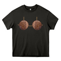 Asphalt coconut bra easy adult halloween tiki party costume t shirt Heavy Core Tee - linhVisuals