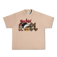 Burro rockin noel skull Urban Heavy Tee - CowhideDigitalArt