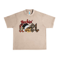 French Oak rockin noel skull Urban Heavy Tee - CowhideDigitalArt
