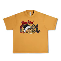 Peanut Butter rockin noel skull Urban Heavy Tee - CowhideDigitalArt