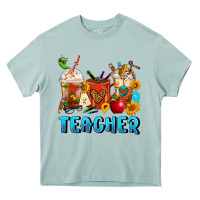 Arona Teacher Coffee Cups Heavy Core Tee - FaDigitalArtStudio