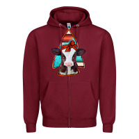 Burgundy baby calf arrowhead Zipper Hoodie - Jasminsmagicworld
