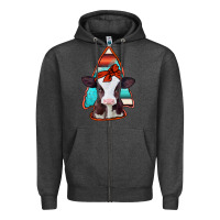 Charcoal Heather baby calf arrowhead Zipper Hoodie - Jasminsmagicworld