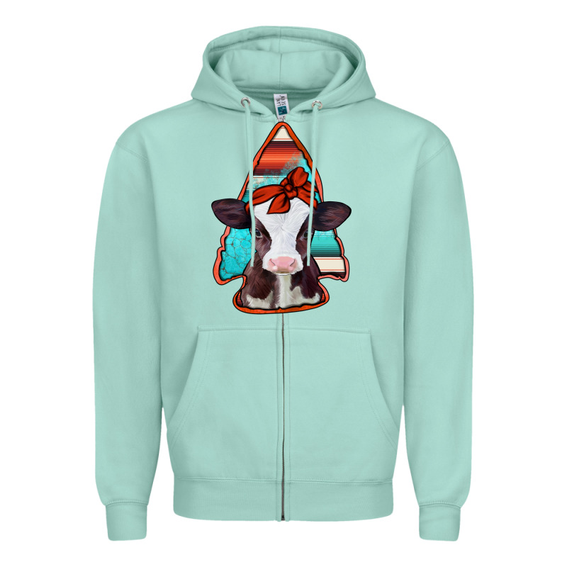 Baby Calf Arrowhead Zipper Hoodie by Jasminsmagicworld | Teevron