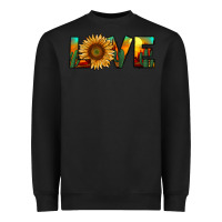 Black desert sunflower love Heavyweight Sweatshirt - RanaPortraitStore
