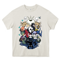 Cream hollow knight fan art Heavy Core Tee - linhVisuals