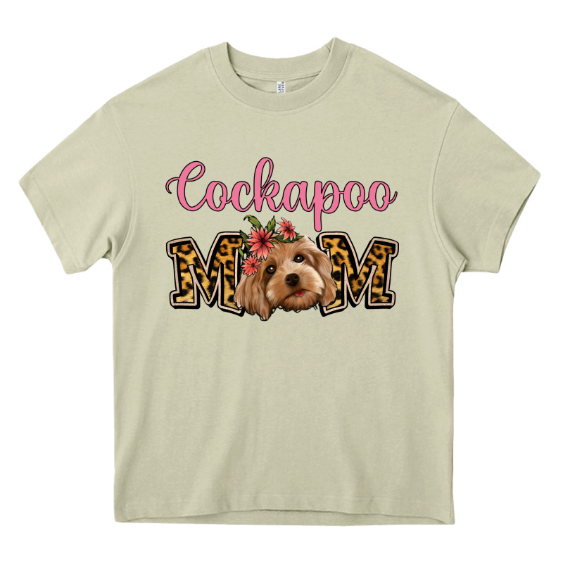 Cockapoo Mom Heavy Core Tee by Jasminsmagicworld | Teevron