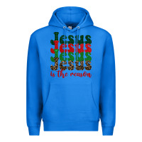 True Royal jesus is the reason Premium Hoodie - BarkalooDesign