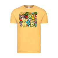 Vintage Mustard Summer Vibes Vintage Tee - CowhideDigitalArt