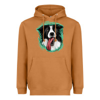 Meerkat border collie Heavyweight Hoodie - Jasminsmagicworld