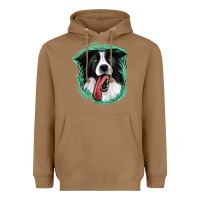 Toasted Coconut border collie Heavyweight Hoodie - Jasminsmagicworld