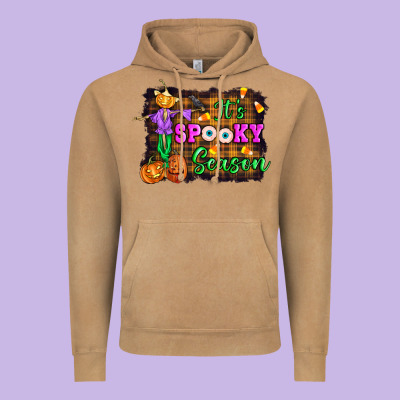 It's Spooky Season Halloween Vintage Hoodie Designed By Artiststas