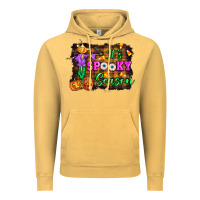 Vintage Mustard it's spooky season halloween Vintage Hoodie - Artiststas