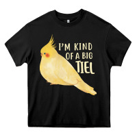 Black cockatiel t  shirt i’m kind of a big tiel t  shirt Heavy Core Tee - linhVisuals