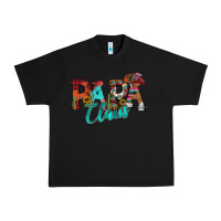 Black Papa Claus Urban Heavy Tee - CowhideDigitalArt