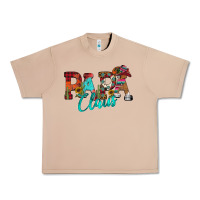 Burro Papa Claus Urban Heavy Tee - CowhideDigitalArt