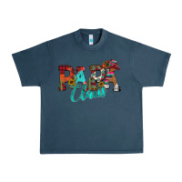 Midnight Navy Papa Claus Urban Heavy Tee - CowhideDigitalArt